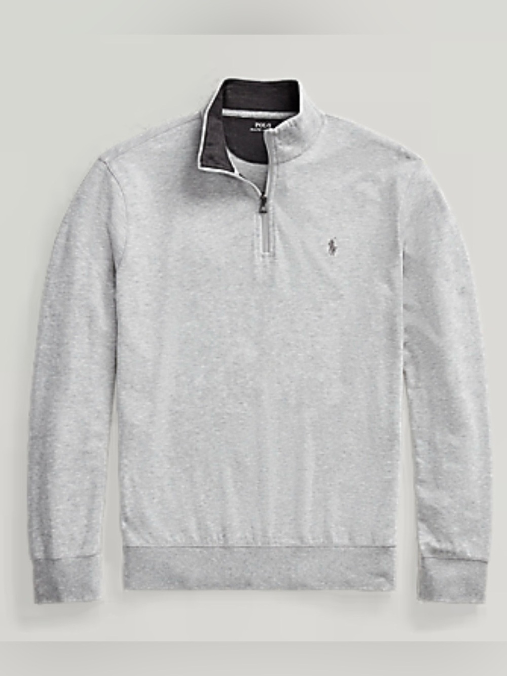 Polo Ralph Lauren Men's Luxury Jersey Quarter-Zip Pullover Big & Tall Sz 3LT